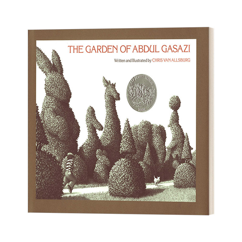 英文原版 The Garden of Abdul Gasazi 魔法师的奇幻花园 凯迪克金奖作家 精装绘本 英文版 进口英语原版书籍