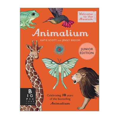 英文原版 Animalium Junior Edition 欢迎来到博物馆系列之动物博物馆 儿童版7-11岁 动物科普百科精装 英文版 进口英语原版书籍