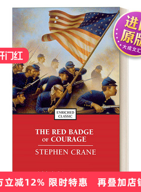英文原版 The Red Badge of Courage 红色勇气徽章 Enriched Classics系列 英文版 进口英语原版书籍