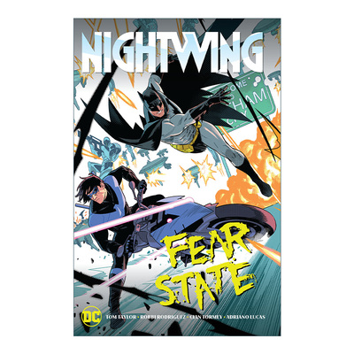 英文原版 Nightwing Fear State 2021夜翼 恐惧之国 精装 DC漫画 Tom Taylor 英文版 进口英语原版书籍