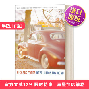 英文原版小说 Revolutionary Road Vintage Contemporaries 革命之路 美国国家图书奖获得者Richard Yates 英文版 进口英语书籍
