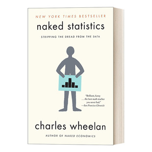 英文原版 Naked Statistics 赤裸裸的统计学 英文版 进口英语原版书籍