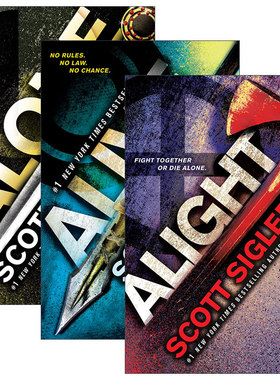 英文原版 The Generations Trilogy 世代三部曲 3册 青少年动作冒险科幻小说 Scott Sigler 英文版 进口英语原版书籍