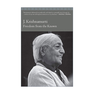 英文原版 Freedom from the Known 重新认识你自己 克里希那穆提 英文版 进口英语原版书籍