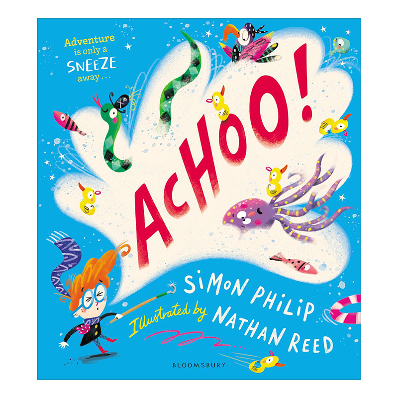 英文原版 ACHOO 啊嚏 打喷嚏的故事 Simon Philip儿童幽默绘本 英文版 进口英语原版书籍