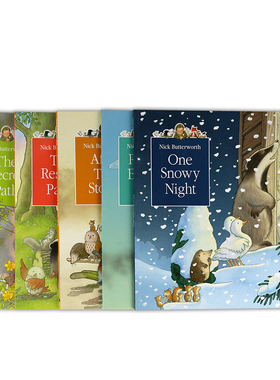 Percy the Park Keeper 英文原版绘本亲子读物 帕西爷爷的爱心公园系列5本 睡前故事书 英文版 儿童启蒙进口英语书籍