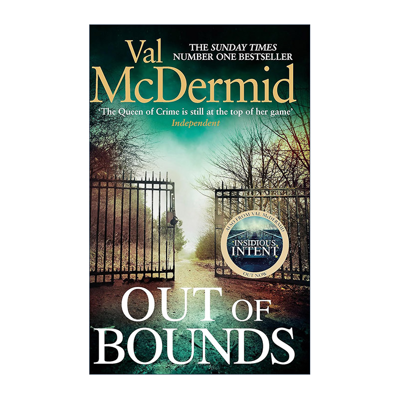 英文原版 Out of Bounds 意料之外 薇儿·麦克德米德畅销犯罪小说 苏格兰女警探凯伦·皮里系列4 英文版 进口英语原版书籍