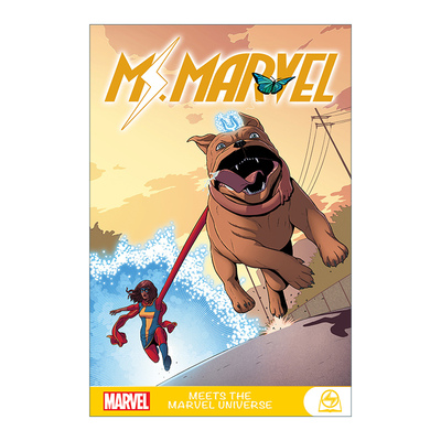 英文原版 Ms.Marvel Meets The Marvel Universe 惊奇女士遇见漫威宇宙 儿童漫画图画书 G Willow Wilson 英文版 进口英语原版书籍