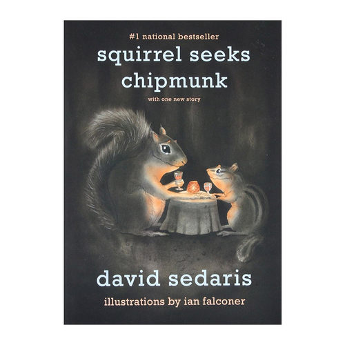 英文原版 Squirrel Seeks Chipmunk 松鼠爱上金花鼠 一个邪恶的动物寓言集 英文版 进口英语原版书籍