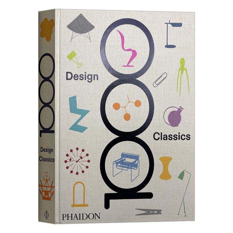 英文原版 1000 Design Classics 1000件世界上最伟大的设计 精装 英文版 进口英语原版书籍