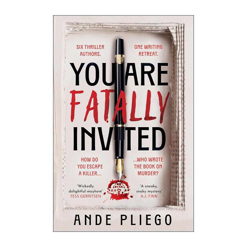英文原版 You Are Fatally Invited 致命邀约 Ande Pliego 无人生还式悬疑作品 英文版 进口英语原版书籍