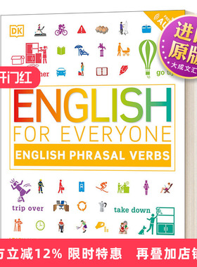 英文原版 English for Everyone Phrasal Verbs 人人学英语 动词短语 英文版 进口英语原版书籍