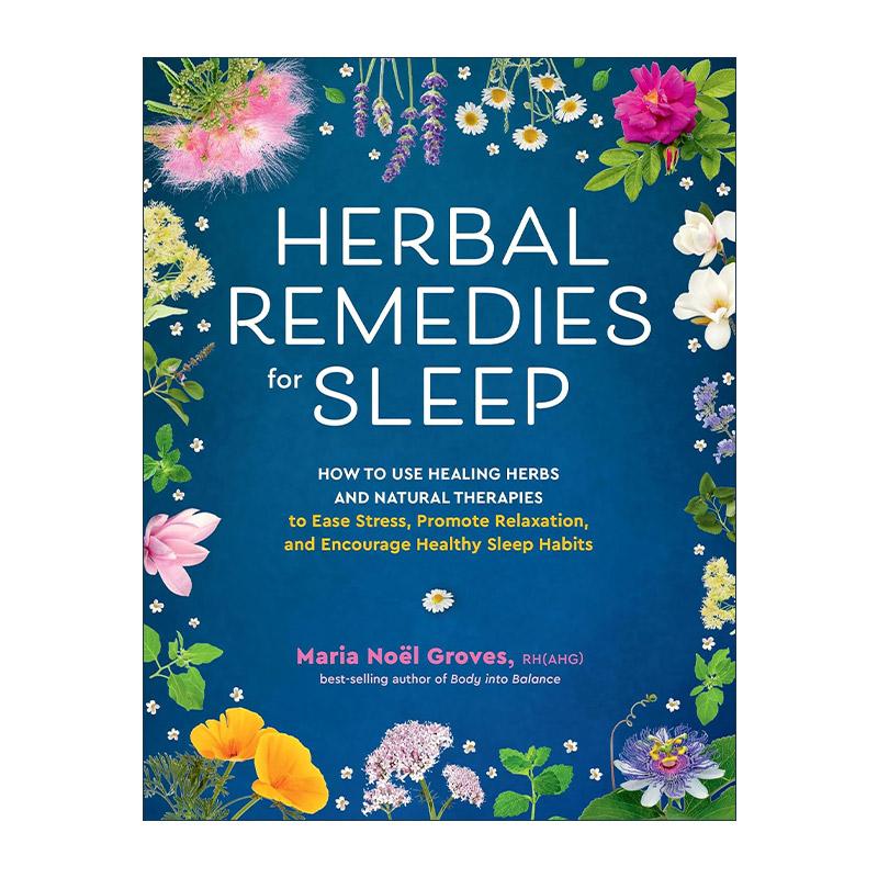 英文原版 Herbal Remedies for Sleep 草药睡眠疗法 英文版 进口英语原版书籍