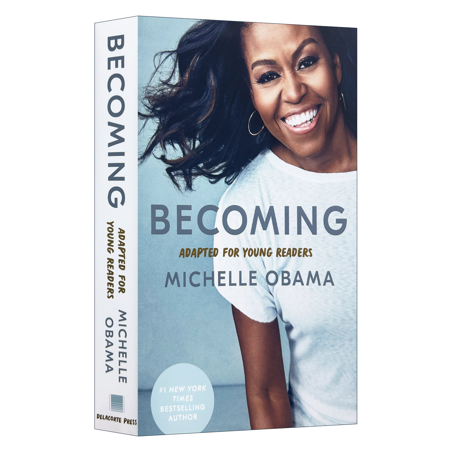 英文原版 Becoming Adapted for Young Readers 米歇尔奥巴马自传 精装 英文版 进口英语原版书籍儿童图书