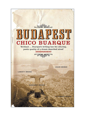 英文原版 Budapest 布达佩斯 巴西作家Chico Buarque小说 英文版 进口英语原版书籍