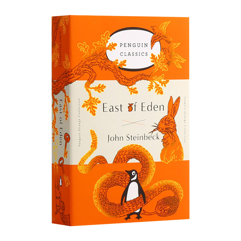 英文原版 Orange Collectn East of Eden 伊甸之东 毛边书版本 英文版 进口英语原版书籍 英语小说