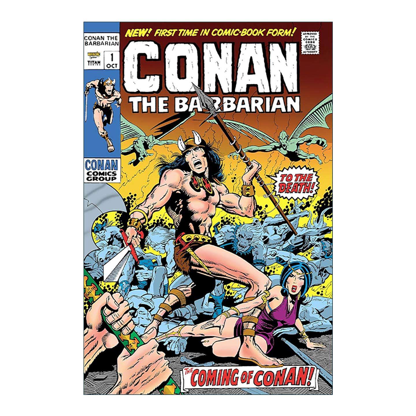 英文原版 Conan the Barbarian The Original Comics Omnibus Vol.1 野蛮人柯南 精装原版漫画大全典藏版 卷一 进口英语原版书籍