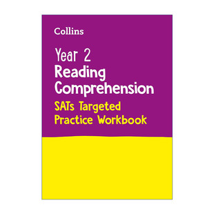 柯林斯小学二年级英语阅读理解练习册 Collins Year Comprehension Targeted SATs 英文原版 进口书 Practice Workbook Reading