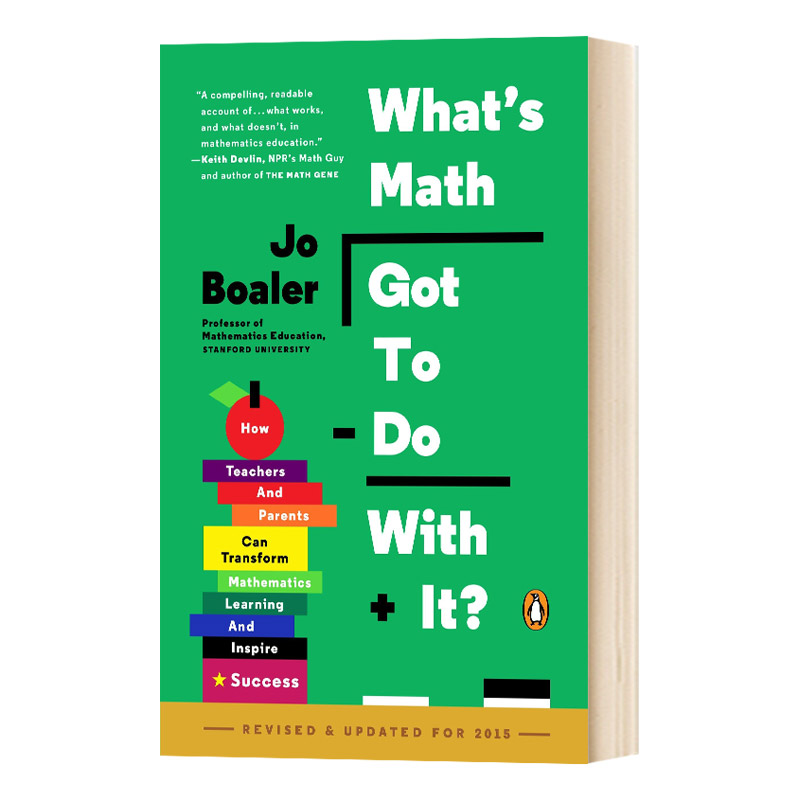 英文原版 What's Math Got to Do With It? 这才是数学 英文版 书籍/杂志/报纸 科普读物/自然科学/技术类原版书 原图主图