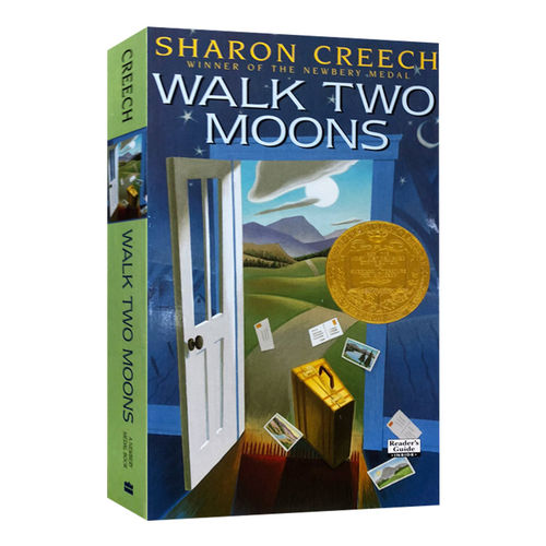 原版全英文Walk Two Moons 印第安人的麂皮靴(纽伯瑞金奖) 励志儿童文学ISBN9780064405171