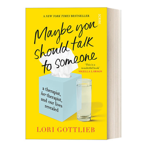 英文原版 Maybe You Should Talk to Someone 也许你该找个人聊聊 洛莉·戈特利布 英文版 进口英语原版书籍
