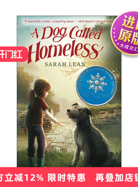 英文原版 A Dog Called Homeless 天蓝色的守护 动物与心灵成长故事 英文版 进口英语原版书籍