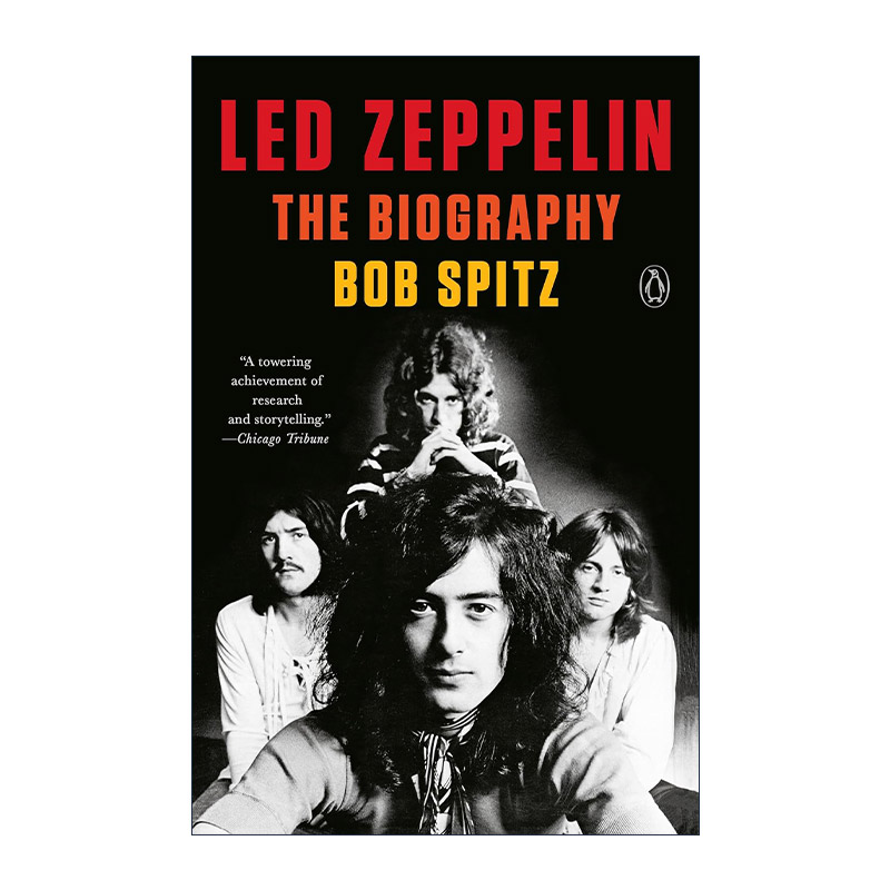 英文原版 Led Zeppelin 齐柏林飞艇传 英国摇滚乐队 Bob Spitz 英文版 进口英语原版书籍