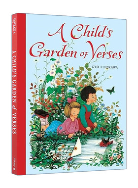 英文原版 Child's Garden of Verses 儿童诗歌集64首 精装插图版 英国儿童文学经典 英文版 进口英语原版书籍