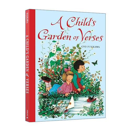 英文原版 Child's Garden of Verses 儿童诗歌集64首 精装插图版 英国儿童文学经典 英文版 进口英语原版书籍