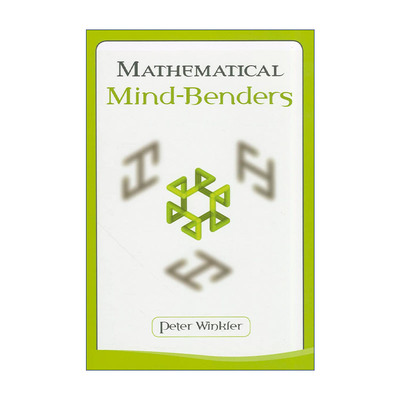 英文原版 Mathematical Mind-Benders 令你苦思冥想的数学趣题 达特茅斯学院的数学与计算科学教授 英文版 进口英语原版书籍