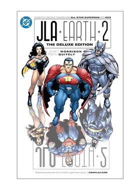 英文原版 JLA Earth 2 Deluxe Edition 正义联盟 地球2 DC漫画 豪华精装收藏版 2025新版 英文版 进口英语原版书籍