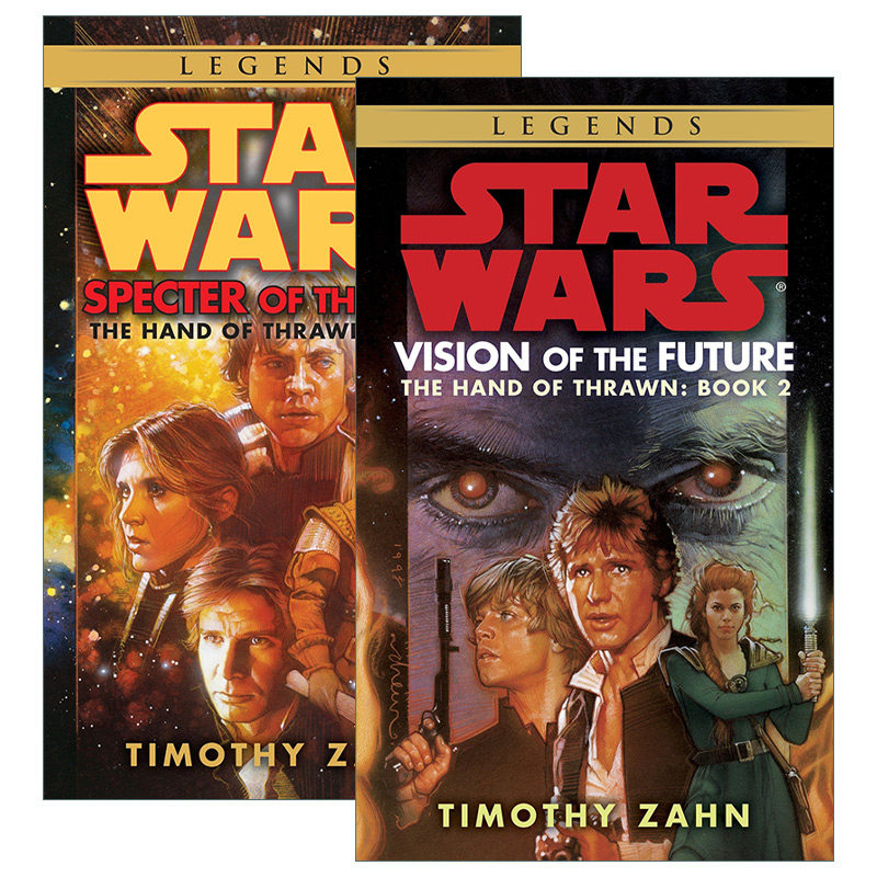 英文原版 Star Wars The Hand of Thrawn 星球大战 索龙之手两部曲 2册 科幻小说 Timothy Zahn 英文版 进口英语原版书籍