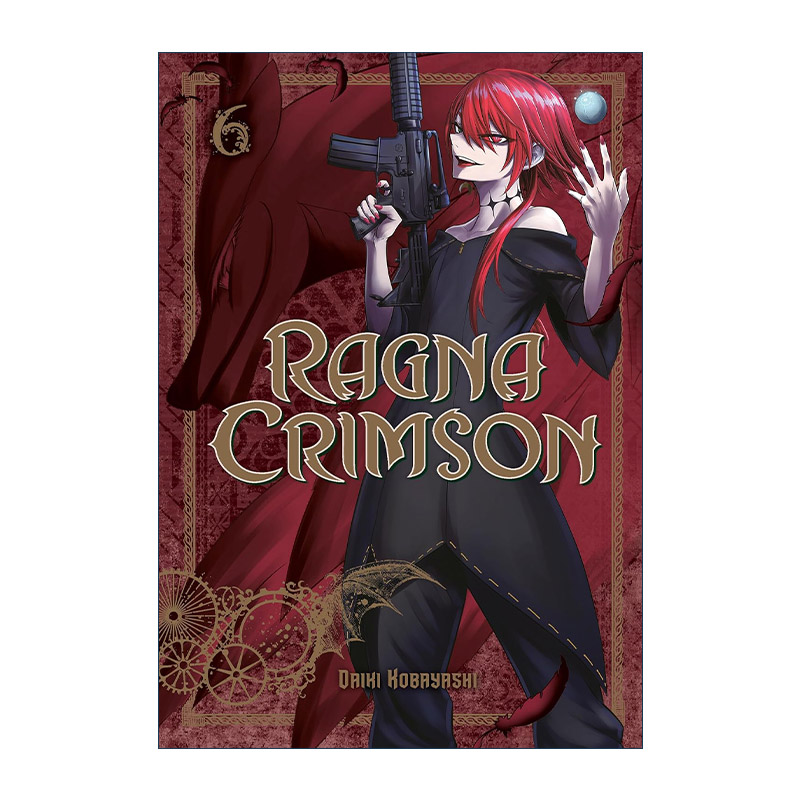 英文原版 Ragna Crimson 06狩龙人拉格纳06同名日本热血动漫漫画小林大树Daiki Kobayashi英文版进口英语原版书籍