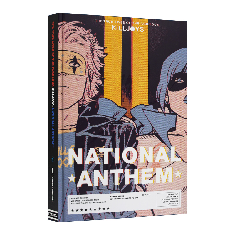 英文原版 The True Lives of the Fabulous Killjoys National Anthem Library Edition 太空猎手扫兴者/赏金猎人2 精装 英文版