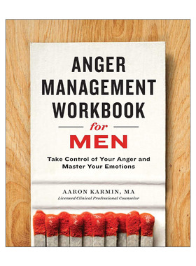 英文原版 Anger Management Workbook for Men 男性愤怒管理练习册 英文版 进口英语原版书籍
