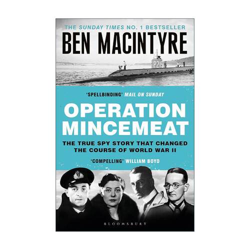 英文原版 Operation Mincemeat 绞肉行动 本·麦金泰尔 科林·费尔斯主演电影原著 英文版 进口英语原版书籍