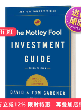英文原版 The Motley Fool Investment Guide 傻瓜投资指南 第3版 英文版 进口英语原版书籍