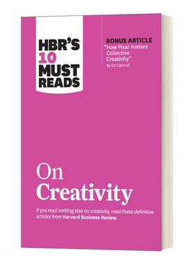 英文原版 HBR's 10 Must Reads on Creativity 哈佛商业评论关于创造力的10篇必读文章 英文版 进口英语原版书籍