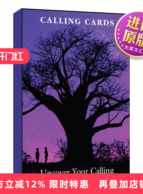 英文原版 Calling Cards 召唤卡 揭示你的使命与天赋 辅助卡片 寻找目标 自我提升 Richard J. Leider 英文版 进口英语原版书籍