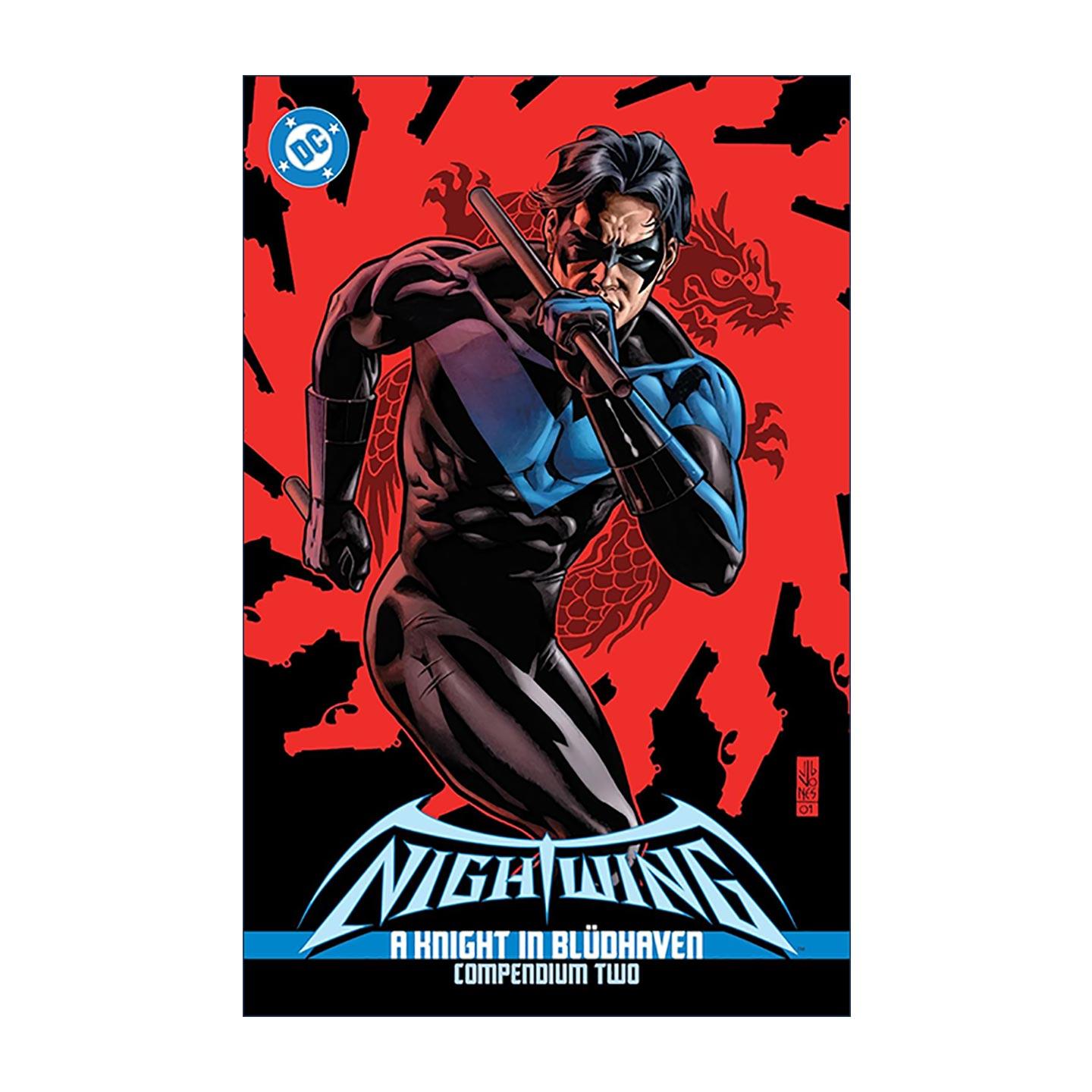 英文原版 Nightwing A Knight in Bludhaven Compendium Two 夜翼 布鲁德黑文的骑士 汇编集 卷二 DC漫画 英文版进口英语原版书籍
