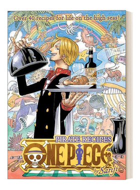 英文原版 One Piece Pirate Recipes 海贼王食谱 山治的菜谱 海盗料理烹饪美食指南 精装 英文版 进口英语原版书籍