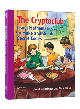 英文原版 The Cryptoclub 密码俱乐部  用数学做加密和解密的游戏 英文版 进口英语原版书籍