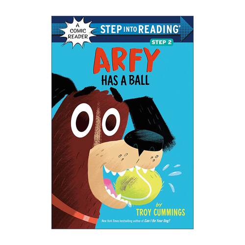 英文原版 Step into Reading 2 Arfy Has a Ball 阿飞有个球 兰登经典分级读物 英文版 进口英语原版书籍