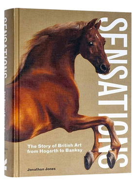 轰动 英文原版 Sensations 英国艺术的故事 从霍加斯到班克西 精装 英文版进口原版英语艺术类书籍