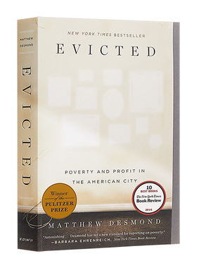 扫地出门 美国城市的贫穷与暴利 Evicted 英文原版 Poverty and Profit in the American City Matthew Desmond 区域研究