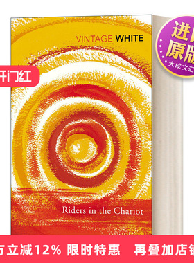 英文原版 Riders In The Chariot 乘战车的人 帕特里克·怀特 英文版 进口英语原版书籍
