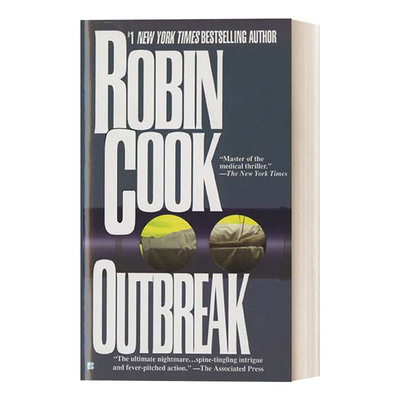 英文原版 Outbreak A Medical Thriller 爆发 医疗惊悚悬疑小说 纽约时报畅销书作者Robin Cook 英文版 进口英语原版书籍