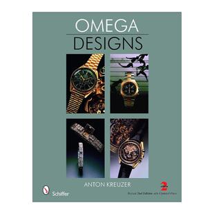 腕表插图指南 Omega 修订版 英文原版 精装 进口英语原版 欧米茄设计 英文版 Designs 书籍 视觉盛宴 收藏版 瑞士著名专业制表品牌
