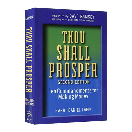 英文原版 Thou Shall Prosper 犹太人致富金律 精装第2版 英文版 进口英语原版书籍