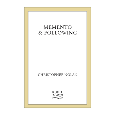 英文原版 Memento & Following 记忆碎片 追随 诺兰大神电影剧本 英文版 进口英语原版书籍